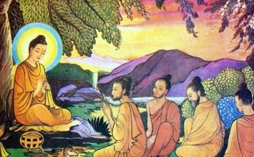 比丘讨论幸福是什么佛陀教导听闻奥妙佛法